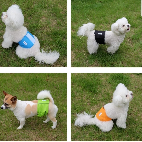 JoyDaog Purple Reusable Belly Bands for Male Dogs Diapers Male Washable Medium - Picture 8 of 8